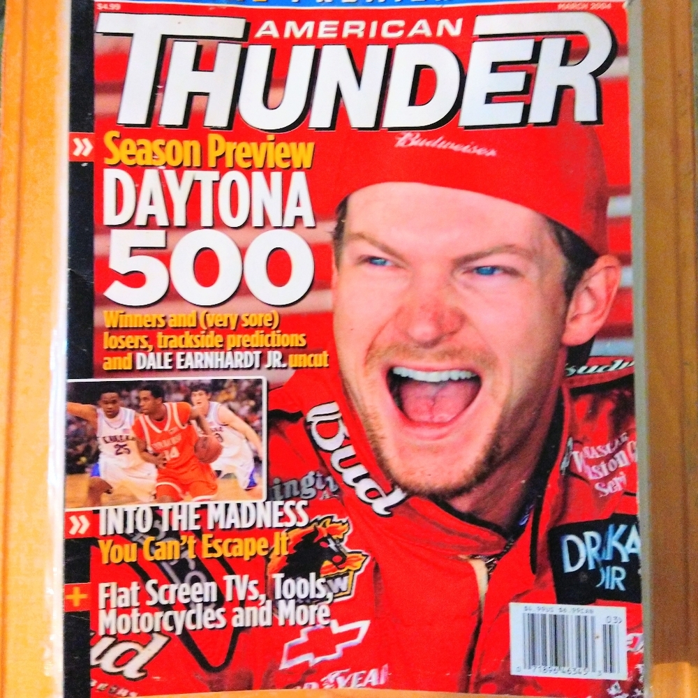 Dale Earnhardt Jr magazine
